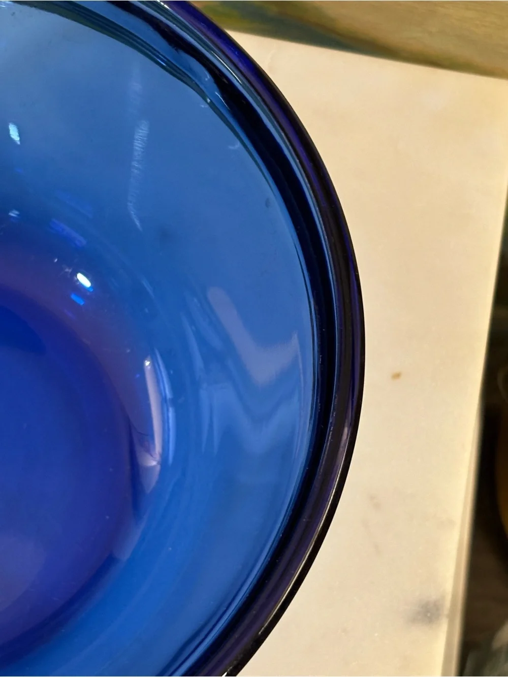 Anchor Hocking Cobalt Blue Mixing Bowl Vintage
